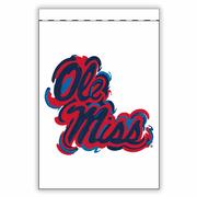 12X18 JP OLE MISS GARDEN FLAG WITH POLE SLEEVE