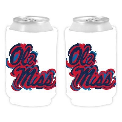 JP STACKED OLE MISS CAN COOLER