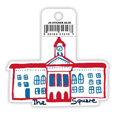 THE OXFORD SQUARE VINYL DECAL