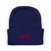 OLE MISS INFANT KNIT CAP