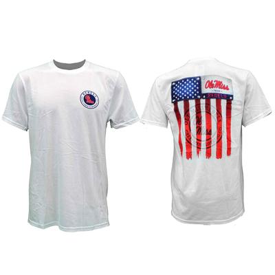 SS OLE MISS VINTAGE FLAGS TEE