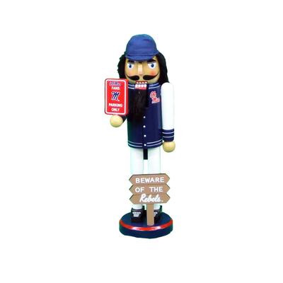 12` OLE MISS BEW REBELS NUTCRACKER