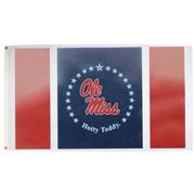 3X5 OLE MISS STATE FLAG WITH GROMMETS