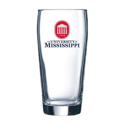 LYCEUM UNIVERISY OF MISSISSIPPI 20 OZ PILSNER GLASS