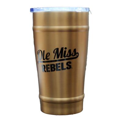 16 OZ CERAMISTEEL OLE MISS REBELS TUMBLER