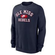 OLE MISS REBELS CLUB FLEECE CREW