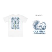 YOUTH SS OLE MISS VS GEORGIA SCORE TEE