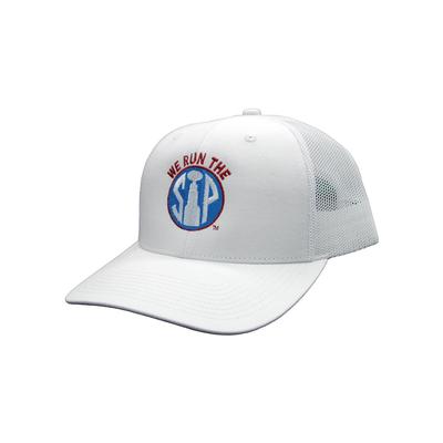 WE RUN THE SIP MESH SNAPBACK CAP