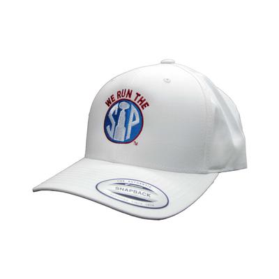 WE RUN THE SIP YUPOONG ADJ SNAPBACK CAP