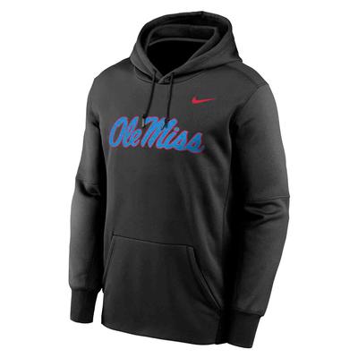 SCRIPT OLE MISS THERMA PO HOODY