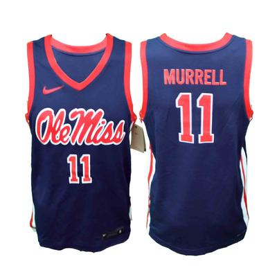 OLE MISS NO 11 MURRELL BASKETBALL JERSEY