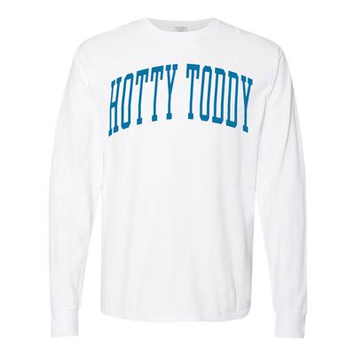 LS ARCHED HOTTY TODDY SUEDE PUFF COMFORT WASH TEE