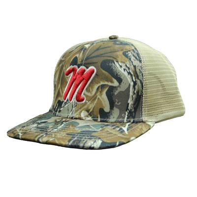 SCRIPT M REALTREE CAMO TRUCKER CAP