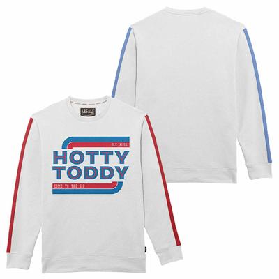 HOTTY TODDY CHASER UNISEX STRIPPED CREW