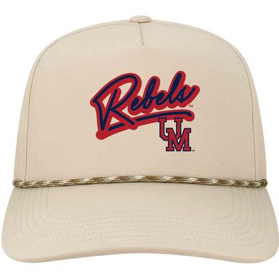 REBELS UM CADDY ADJ CAP WITH ROPE