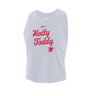 HOTTY TODDY DRI-FIT COTTON CROP TANK