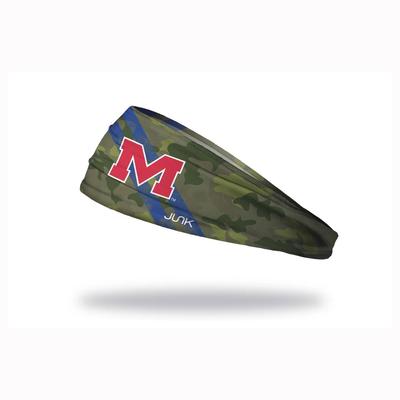 CAMO BLOCK M HEADBAND