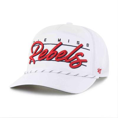 OLE MISS REBELS CONDOR HITCH CAP WITH ROPE