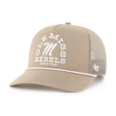 OLE MISS SCRIPT M REBELS RANCHERO MESH HITCH CAP