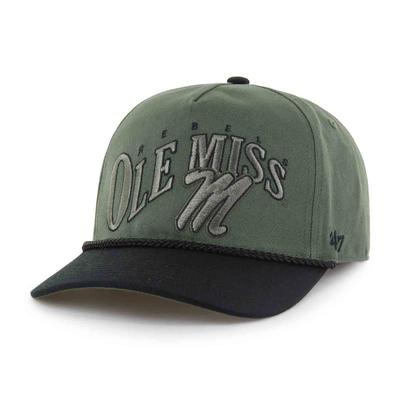 REBELS OLE MISS SCRIPT M WAVE ROPE OPTION HITCH CAP