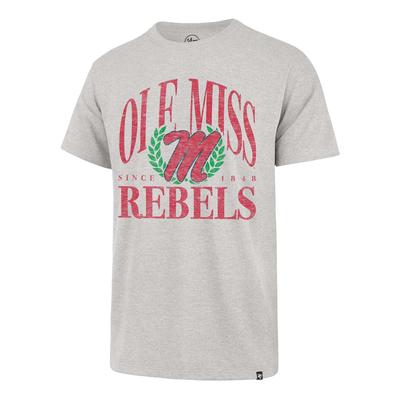 OLE MISS SCRIPT M REBELS PITCHOUT FRANKLIN TEE