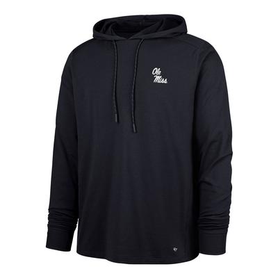 STACKED OLE MISS IMPRINT LC FORWARD HOOD