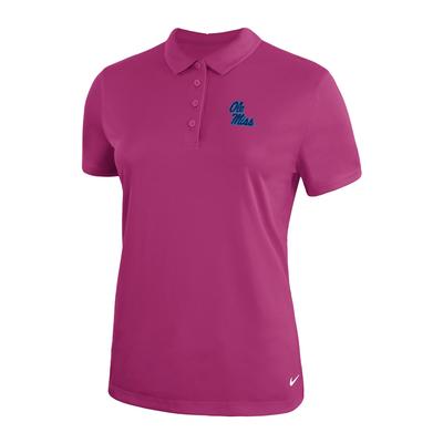 WOMENS STACKED OLE MISS VICTORY POLO