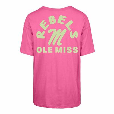 REBELS SCRIPT M OLE MISS HIGH SPIRITS SADIE TEE