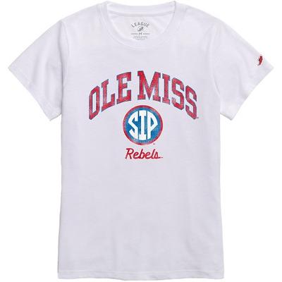 ARCHED OLE MISS OVER CIRCLE SIP INTRAMURAL CLASSIC TEE