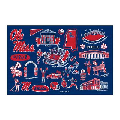 30X46 OLE MISS IMPRESSIONS MAT