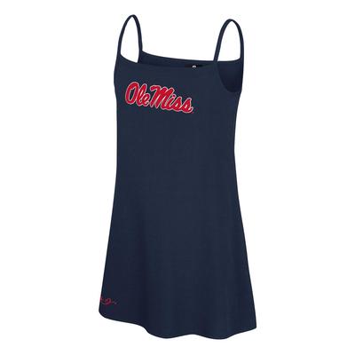 SCRIPT OLE MISS BROOK TANK DRESS