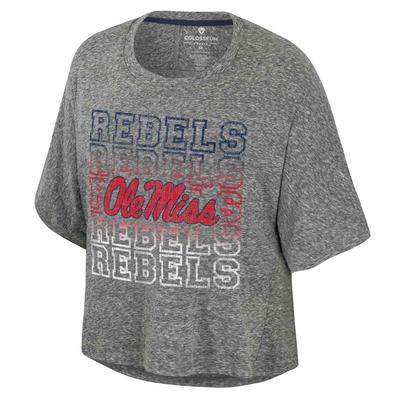 SS OLE MISS REBELS RELWORLD DOLMAN TEE