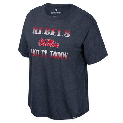 REBELS OLE MISS HOTTY TODDY STEROTYPICAL OVERSIZED TEE