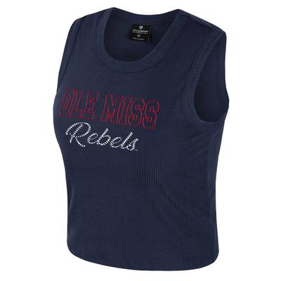 OLE MISS REBELS SUBLIME RIBBED TANK