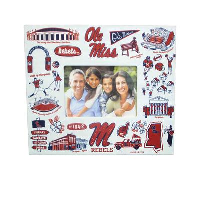 OLE MISS IMPRESSIONS TEAM SPIRIT PHOTO FRAME