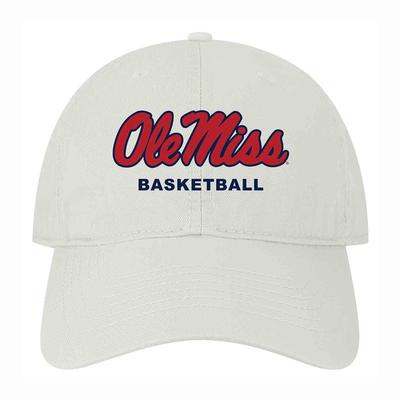 OLE MISS BASKETBALL RELAXED TWILL CAP