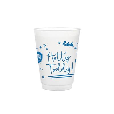 8 PACK OLE MISS HOTTY TODDY FROSTED FLEX PARTY CUPS