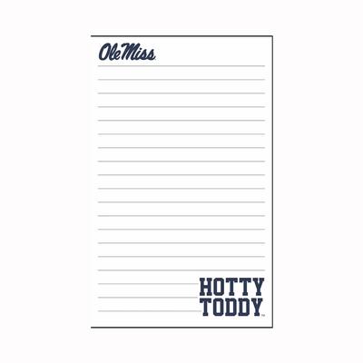 OLE MISS HOTTY TODDY 5X8 NOTEPAD