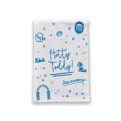  OLE MISS CONFETTIE TEA TOWEL