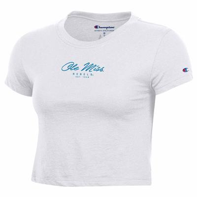 SCRIPT OLE MISS REBELS CORE BABY TEE