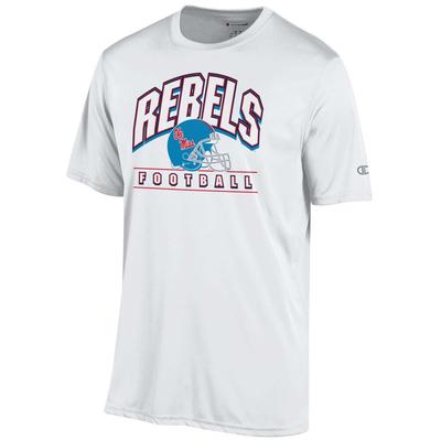 SS REBELS HELMET FOOTBALL AHTLETIC TEE