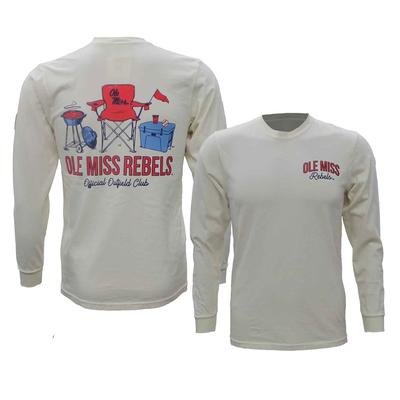 OLE MISS OUTFIELD CLUB LS TEE