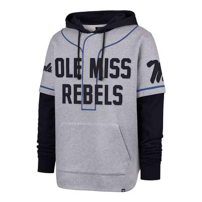 OLE MISS GAME FELT FIFTIES SHORSTOP