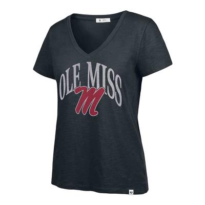 OLE MISS TRIED N TRUE SLUB V-NECK TEE