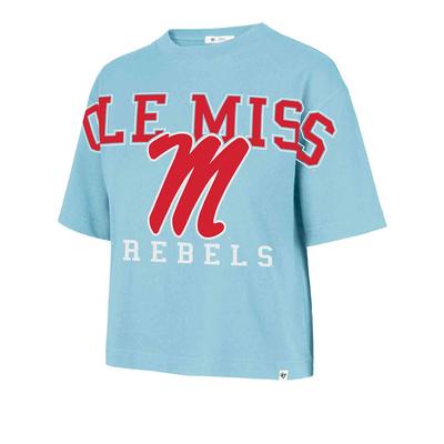  SS OLE MISS SCRIPT M REBELS OUTREACH CITY TEE