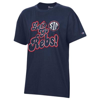 CIRCLE SIP LETS GO REBS CORE OVERSIZED TEE