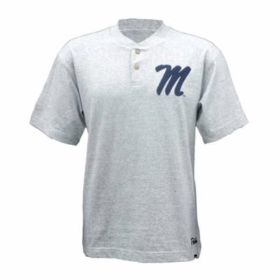 OLE MISS ALL FIELD FIFTIES HENLEY