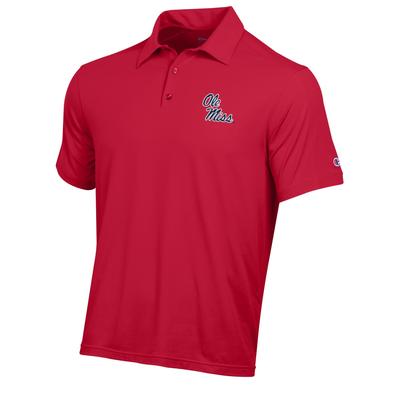 SS STACKED OLE MISS ATHLETIC POLO