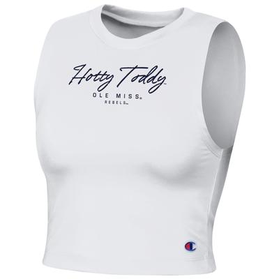 HOTTY TODDY OLE MISS REBELS UPDATED CROP TANK