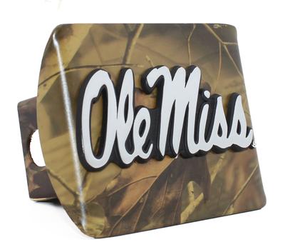 COLORED OLE MISS HITCH COVER